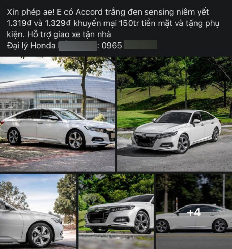Honda Accord tiep tuc duoc dai ly 