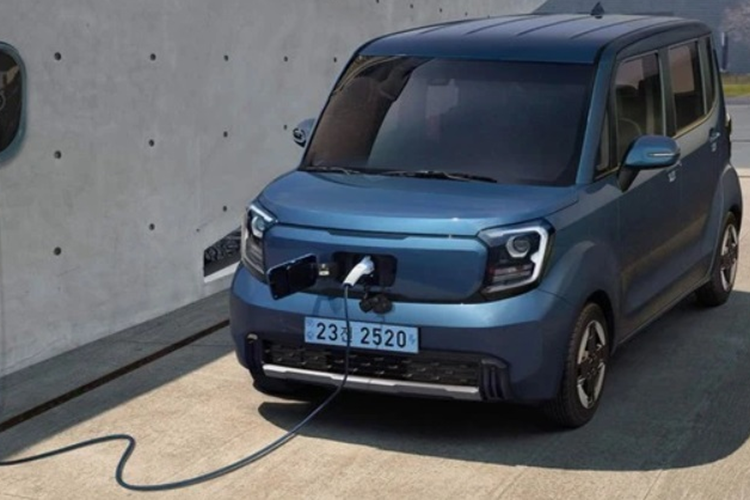 Về nội thất,khoang cabin của Kia Ray EV được trang bị bảng đồng hồ kỹ thuật số kích thước 10,24 inch, màn hình cảm ứng trung tâm 8 inch và cần số điện tử tiêu chuẩn trên cụm vô lăng. Các trang bị tùy chọn như sưởi hàng ghế trước, ghế lái thông hơi, ghế lái gập phẳng, sưởi vô lăng và ghế bọc da nhân tạo.