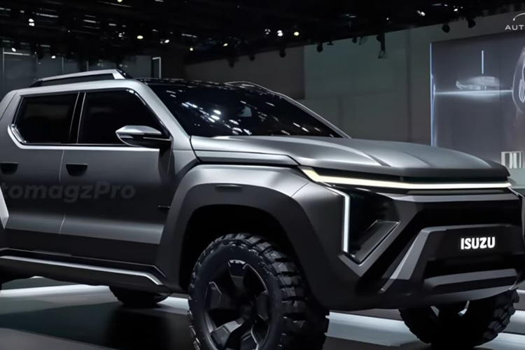 Theo Drive, xe có thể sử dụng tên Isuzu E-Max 2025 mới để phân biệt với D-Max gốc chạy máy dầu. Gần đây, kênh YouTube AutomagzPro đã đăng tải một đoạn video phác họa “ngoại hình” của Isuzu D-Max phiên bản chạy điện tương lai, nhờ đó mà giới mộ điệu có cái nhìn khái quát về thiết kế của mẫu xe này.