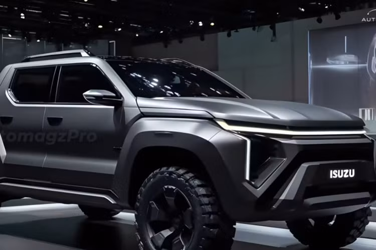 Theo Drive, xe có thể sử dụng tên Isuzu E-Max 2025 mới để phân biệt với D-Max gốc chạy máy dầu. Gần đây, kênh YouTube AutomagzPro đã đăng tải một đoạn video phác họa “ngoại hình” của Isuzu D-Max phiên bản chạy điện tương lai, nhờ đó mà giới mộ điệu có cái nhìn khái quát về thiết kế của mẫu xe này.
