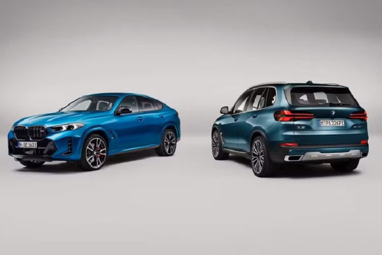 SUV hang sang BMW X5 va X6 2023 tu 1,5 den 2,2 ty dong