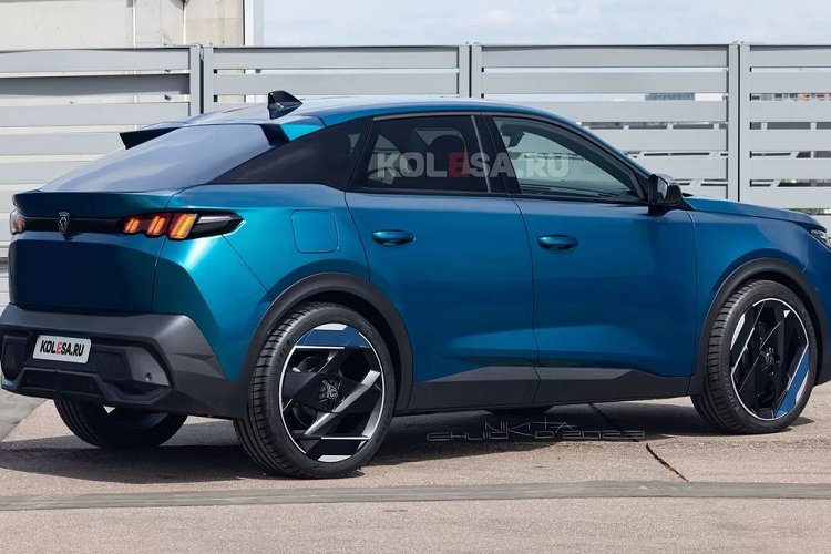 Điểm thay đổi đáng chú ý nhất ở thiết kế của Peugeot 3008 2024 chính là phần mái xe được làm cong và dốc xuống ở phía đuôi hơn, khá giống với Peugeot 408 mới. 