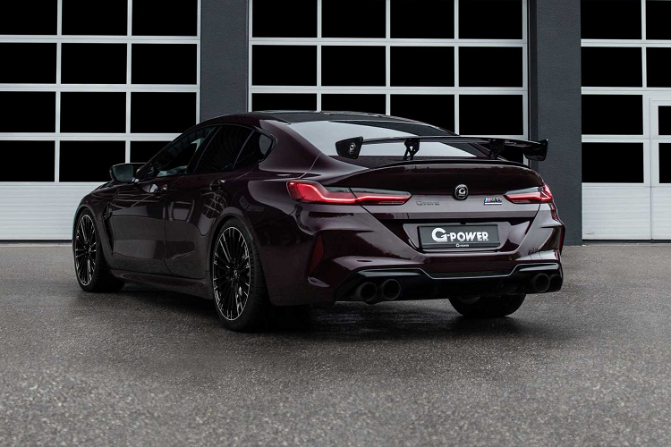 Việc tăng sức mạnh đi kèm với âm thanh ống xả hoành tráng hơn nhờ hệ thống ống xả do G-Power tự phát triển, làm từ chất liệu carbon có áp suất ngược thấp hơn.