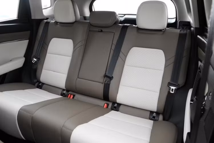 Vòng ra bên hông của Haval Big Dog II dễ dàng thấy xe được áp dụng thiết kế mui phẳng, phía sau xe sử dụng cụm đèn hậu đa giác, với logo tiếng Anh của thương hiệu "HAVAL" ở trung tâm, góc nhìn bên của xe là được mở rộng hơn nữa với các đường cắt xẻ, gấp khúc cá tính.