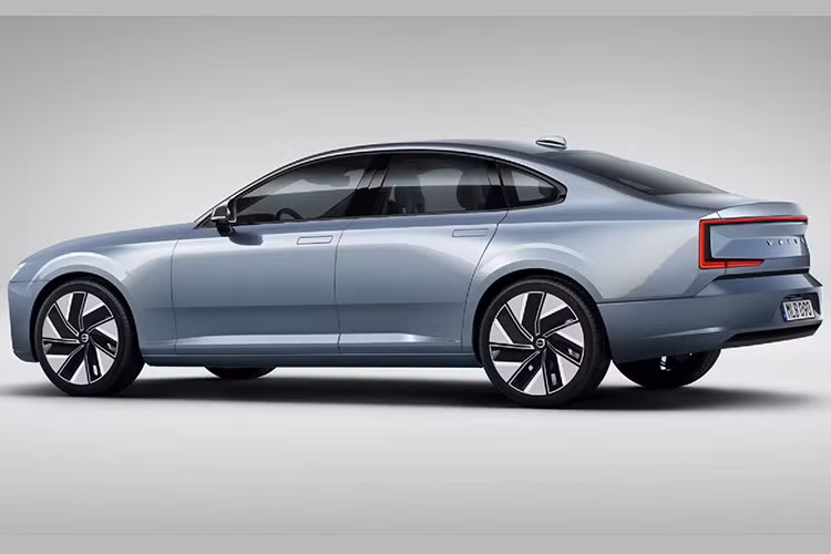 Nhìn vào bức ảnh có thể thấy tấm banner với nội dung “Lễ kỷ niệm xe VP đầu tiên của Volvo Cars V551” cũng như một tấm biển ghi chú mẫu xe này là “Bí mật” và “Tối mật”.