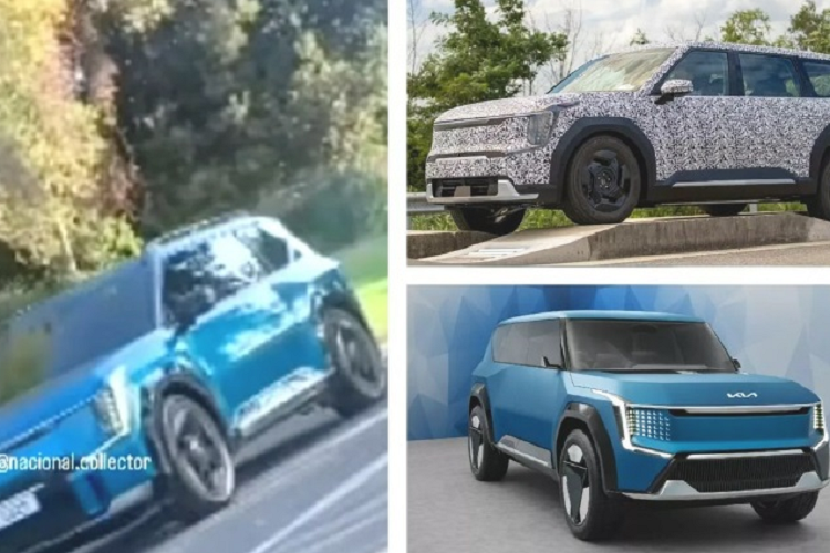 Trên cửa cốp cũng được thiết kế hai dải đèn nằm ngang kết hợp với nhau, giúp đuôi xe nhìn thanh thoát và hiện đại hơn.Về nội thất, chiếc SUV thuần điện cỡ lớn này sẽ có khoang cabin rộng rãi với tùy chọn 6 chỗ hoặc 7 chỗ ngồi. Ở các phiên bản cao cấp, rất có thể xe sẽ được trang bị ghế thương gia và cửa sổ trời toàn cảnh Panorama giống như bản concept.