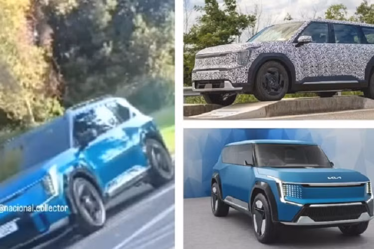 Trên cửa cốp cũng được thiết kế hai dải đèn nằm ngang kết hợp với nhau, giúp đuôi xe nhìn thanh thoát và hiện đại hơn.Về nội thất, chiếc SUV thuần điện cỡ lớn này sẽ có khoang cabin rộng rãi với tùy chọn 6 chỗ hoặc 7 chỗ ngồi. Ở các phiên bản cao cấp, rất có thể xe sẽ được trang bị ghế thương gia và cửa sổ trời toàn cảnh Panorama giống như bản concept.