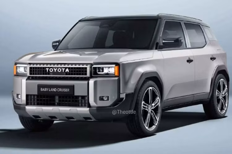 Về định vị, có vẻ như mẫu xe mới này sẽ nằm ở bên dưới Land Cruiser Prado và có kích thước ở hạng C hoặc D. Trong hình ảnh hé lộ của Toyota, có thể thấy chiếc SUV địa hình này trông ngắn hơn khá nhiều so với mẫu crossover điện bên cạnh.