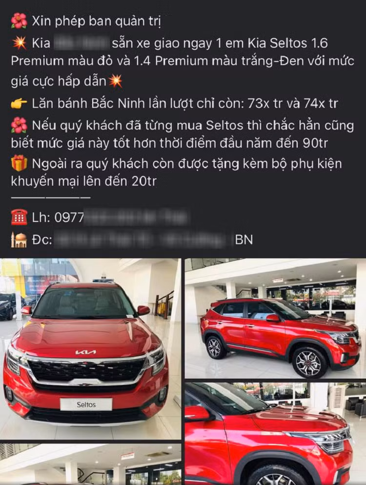 Kia Seltos tai Viet Nam chi con 599 trieu, quyet dau Hyundai Creta