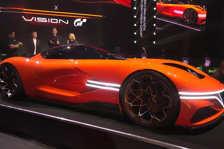 Nhân dịp chung kết giải đua xe thể thao điện tử GT World Series 2023 diễn ra ở Barcelona (Tây Ban Nha), hãng Genesis đã cho giới thiệu một mẫu xe concept mang tên X Gran Berlinetta. Không chỉ sở hữu thiết kế vô cùng táo bạo, chiếc Genesis X Gran Berlinetta 2024 mới còn có hệ thống truyền động hybrid lai xăng điện với hiệu năng cực kỳ ấn tượng.