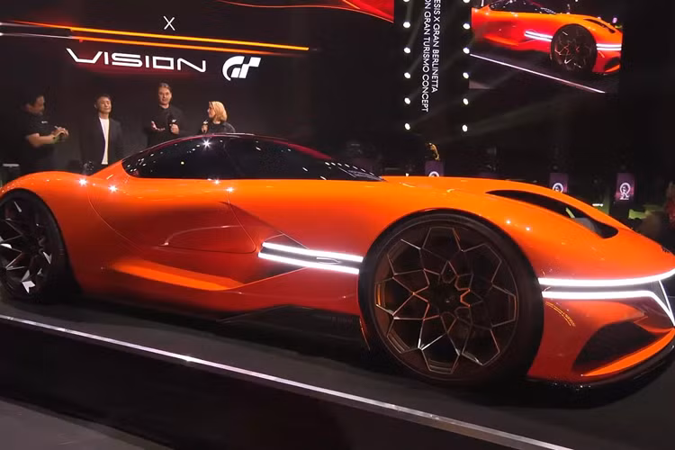 Nhân dịp chung kết giải đua xe thể thao điện tử GT World Series 2023 diễn ra ở Barcelona (Tây Ban Nha), hãng Genesis đã cho giới thiệu một mẫu xe concept mang tên X Gran Berlinetta. Không chỉ sở hữu thiết kế vô cùng táo bạo, chiếc Genesis X Gran Berlinetta 2024 mới còn có hệ thống truyền động hybrid lai xăng điện với hiệu năng cực kỳ ấn tượng.