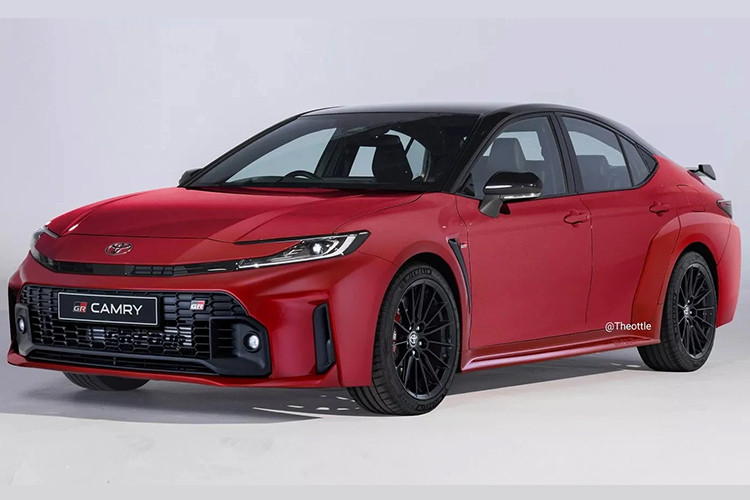 Thời gian gần đây, Toyota đã thể thao hóa 2 mẫu xe bán chạy là Yaris và Corolla. Có thể, trong tương lai, hãng xe Nhật sẽ tiếp tục giới thiệu phiên bản GR thể thao cho mẫu sedan Toyota Camry 2024 quốc dân của mình.