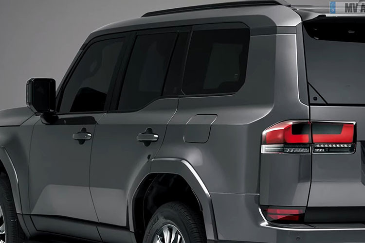 Ở giữa 2 đèn pha là lưới tản nhiệt có thiết kế hình chữ nhật, tích hợp dòng chữ "Toyota" thay vì logo của hãng. Tiếp theo đó là cản trước mới với thiết kế khỏe khoắn, đi kèm hốc gió trung tâm rộng và 2 đèn sương mù nhỏ. Ở bản tầm trung, đèn sương mù trước của xe có thể chọn giữa màu vàng hoặc trắng.