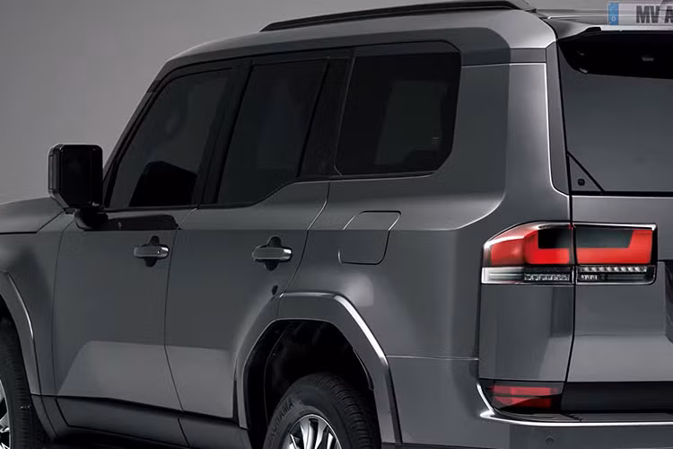 Ở giữa 2 đèn pha là lưới tản nhiệt có thiết kế hình chữ nhật, tích hợp dòng chữ "Toyota" thay vì logo của hãng. Tiếp theo đó là cản trước mới với thiết kế khỏe khoắn, đi kèm hốc gió trung tâm rộng và 2 đèn sương mù nhỏ. Ở bản tầm trung, đèn sương mù trước của xe có thể chọn giữa màu vàng hoặc trắng.