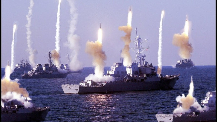 Trong trường hợp Mỹ tấn công vào Iran, ngoài việc huy động máy bay chiến đấu để phóng tên lửa AGM-158 JASSM thì mũi thứ hai sẽ là tên lửa hành trình triển khai từ hướng biển.