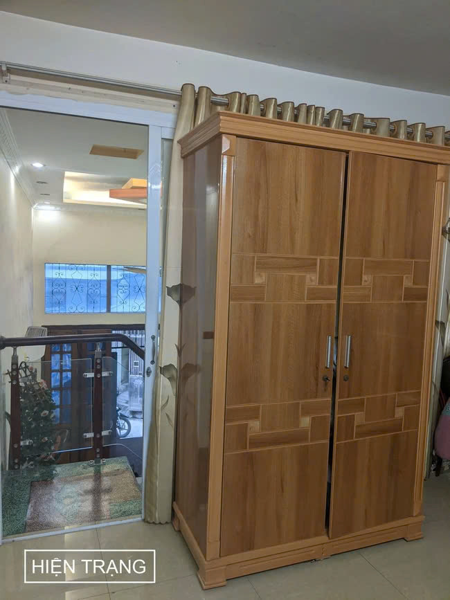 Hiện trạng căn nhà trước khi được cải tạo. Ảnh: Nguyễn Nhung