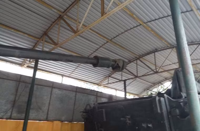 Nòng pháo M32 cũng dùng kiểu giảm giật chữ T.