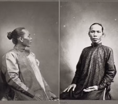 Phạm Hữu Độ, 31 tuổi, quan văn, Chánh thất phẩm bộ Lại. Ảnh: Gallicia.bnf.fr.