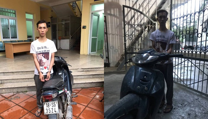 Kiem tra thanh nien dat bo xe may, CSCD phat hien bat ngo