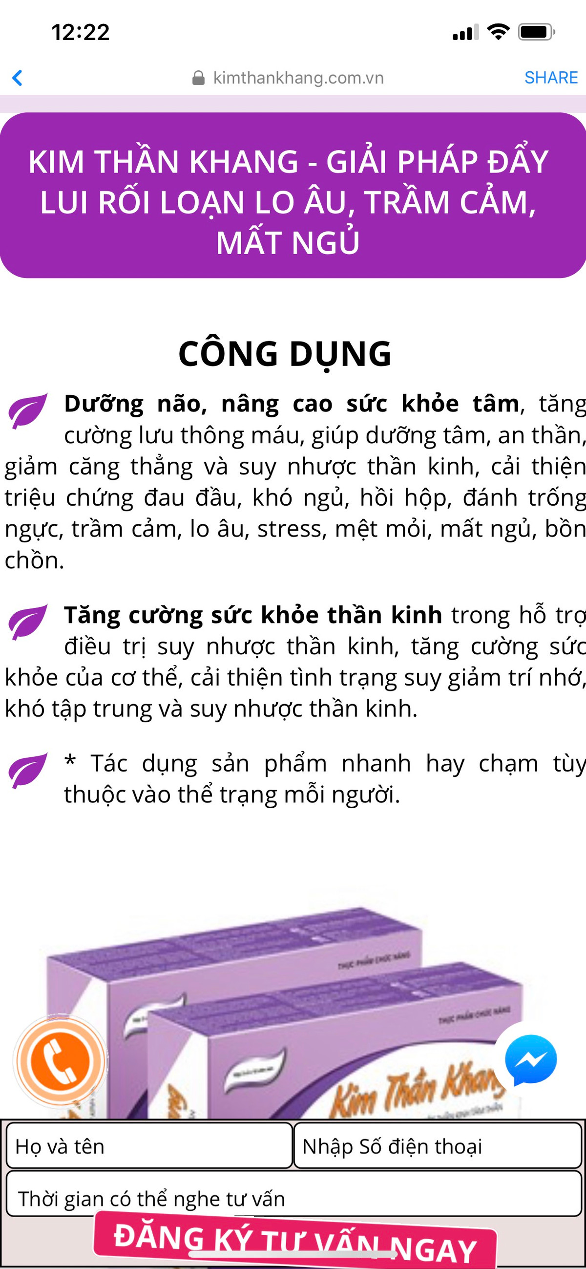 TPCN Kim Than Khang quang cao lap lo nhu thuoc... “cai” GS.TS, chuyen gia “bay” NTD?-Hinh-3