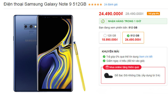 Top smartphone giam gia “soc” nhat thang 04/2019