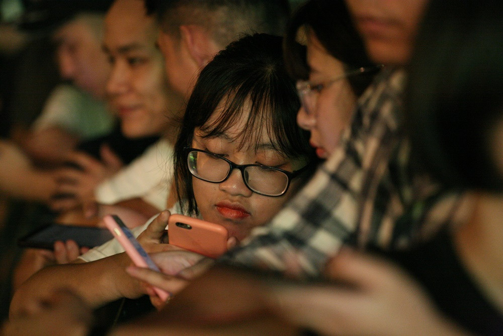 Các bạn trẻ đam mê tốc độ tới tham dự chương trình vô cùng hồi hộp.