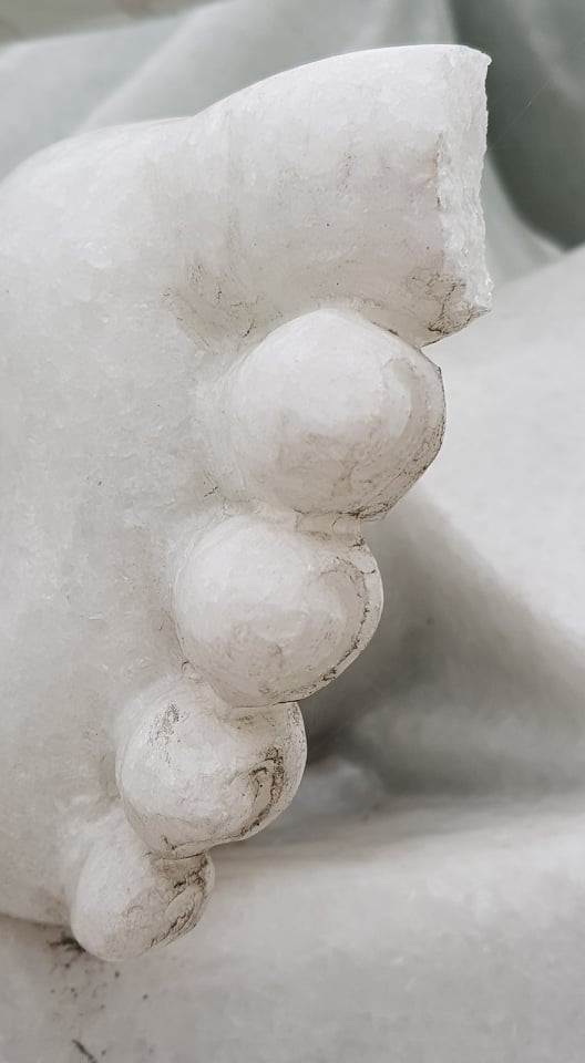 Tính đến ngày 2/4, số pho tượng La Hán đã bị kẻ xấu đập phá lên tới 16 bức trong tổng số 18 pho tượng.