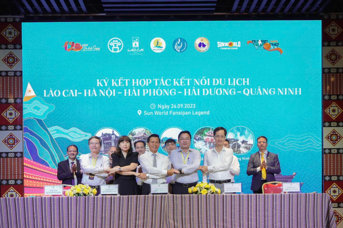 Lao Cai hop tac phat trien du lich voi Ha Noi va cac tinh Tay Bac, doanh nghiep uu dai lon