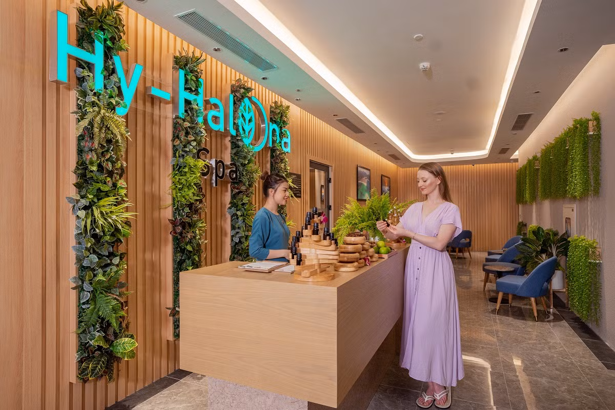 Khách sạn Grand Hyams Hotel - Quy Nhon Beach: Thư giãn và tài tạo năng lượng cùng Hy-Halona Spa Khach san Grand Hyams Hotel - Quy Nhon Beach: Thu gian va tai tao nang luong cung Hy-Halona Spa