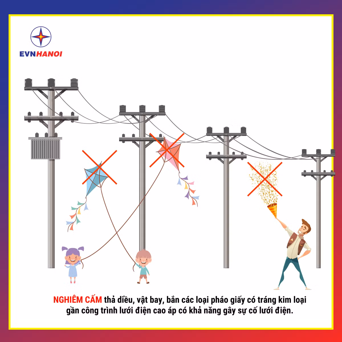EVNHANOI tăng cường kiểm tra an toàn hành lang lưới điện - Hình 3 EVNHANOI tang cuong kiem tra an toan hanh lang luoi dien-Hinh-3