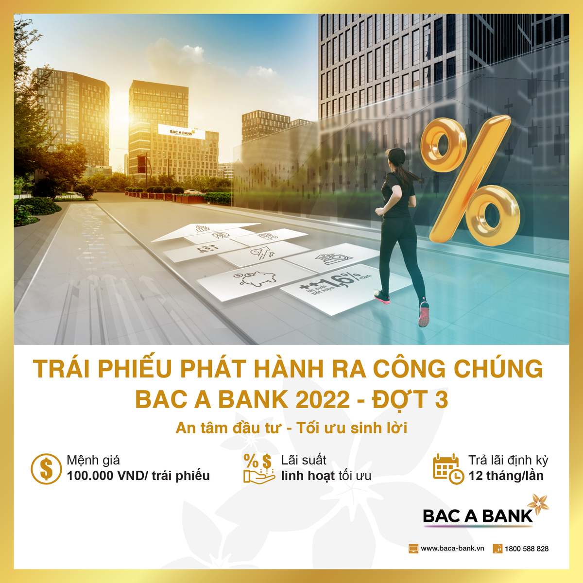 Bac A Bank chính thức phát hành hơn 3.000 tỉ đồng trái phiếu ra công chúng Bac A Bank chinh thuc phat hanh hon 3.000 ti dong trai phieu ra cong chung