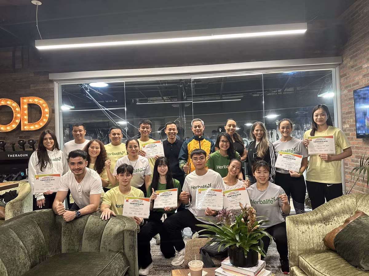 HERBALIFE ho tro nang cao thanh tich cho the thao Viet Nam