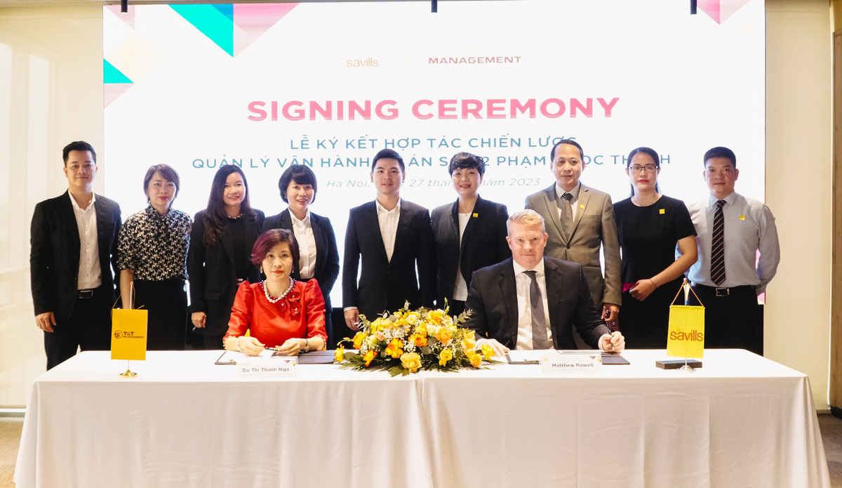 T&T Group lua chon Savills Viet Nam quan ly van hanh du an so 2 Pham Ngoc Thach