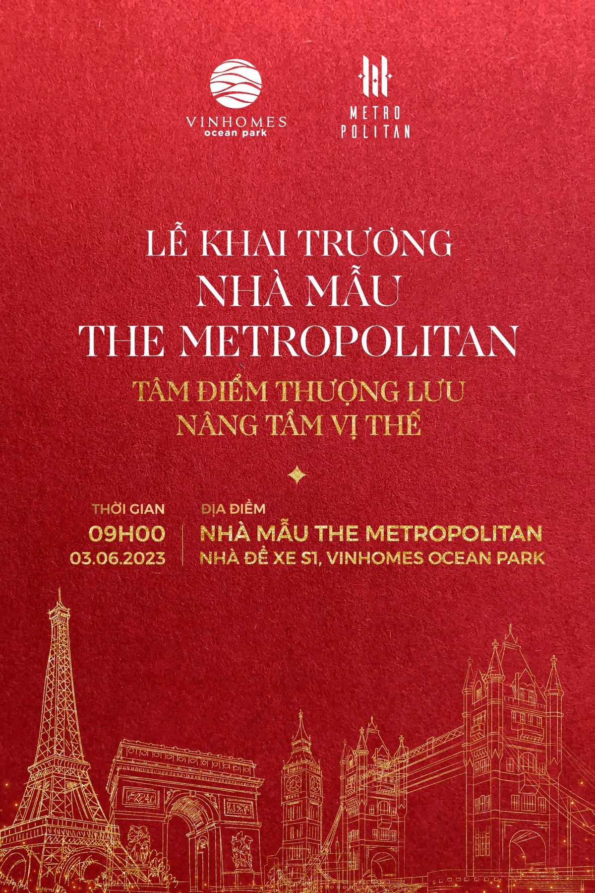 The Metropolitan - Vinhomes Ocean Park sap ra mat nha mau