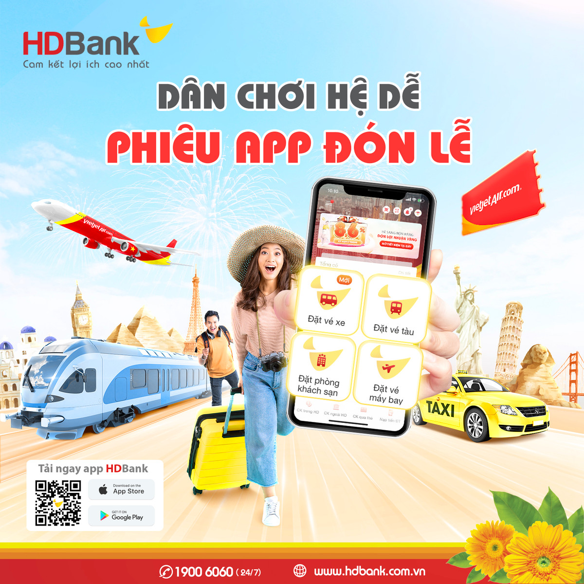 Khac biet boi so hoa tai HDBank qua mua cao diem