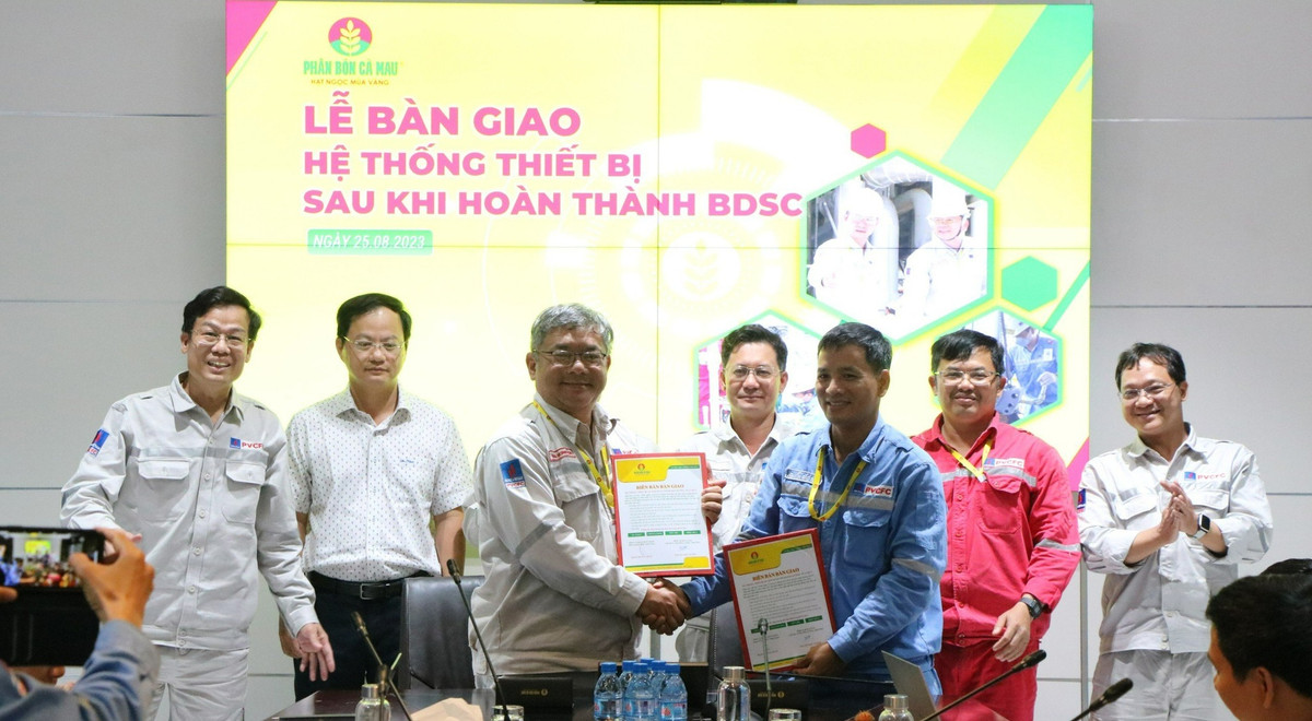 Nha may Dam Ca Mau hoan thanh bao duong tong the