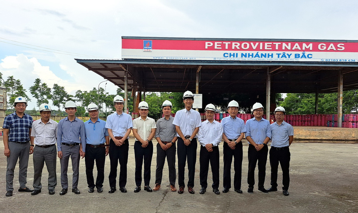 Khởi động dự án hợp tác về Nâng cao năng lực quản lý phân phối LPG Khoi dong du an hop tac ve Nang cao nang luc quan ly phan phoi LPG