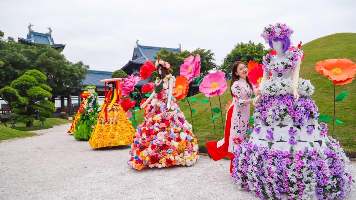 Du lich Viet ron rang dau xuan