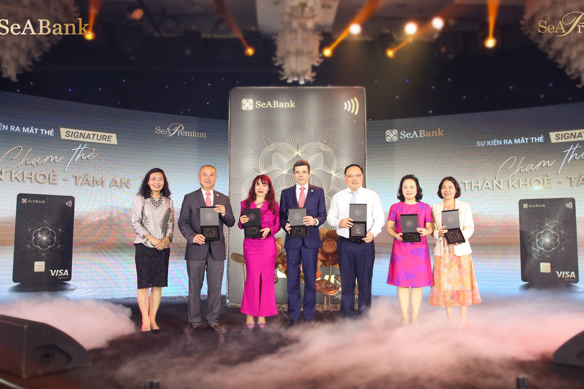 SeABank ra mat the tin dung cao cap Signature danh cho Khach hang uu tien SeAPremium