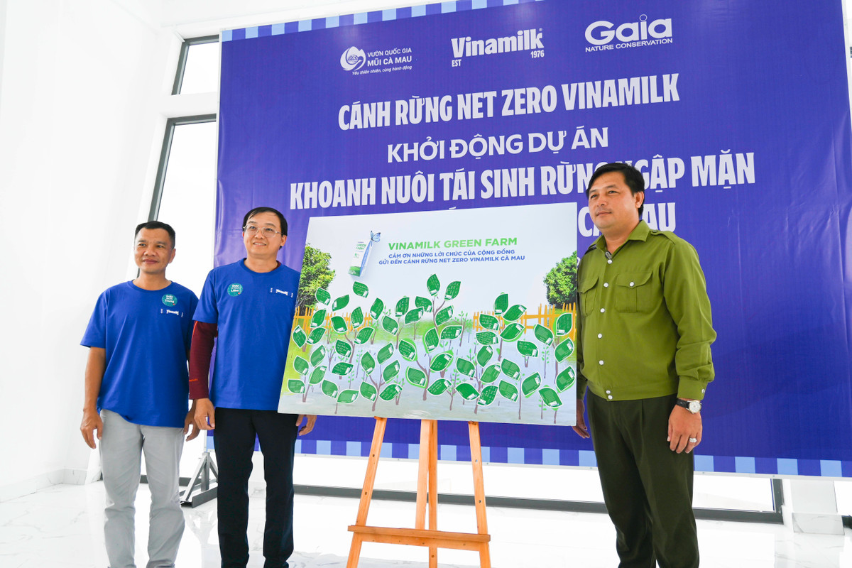 Canh rung Net Zero Vinamilk “Check in” tai cuc Nam To quoc voi du an tai sinh 25 Hecta rung ngap man-Hinh-9