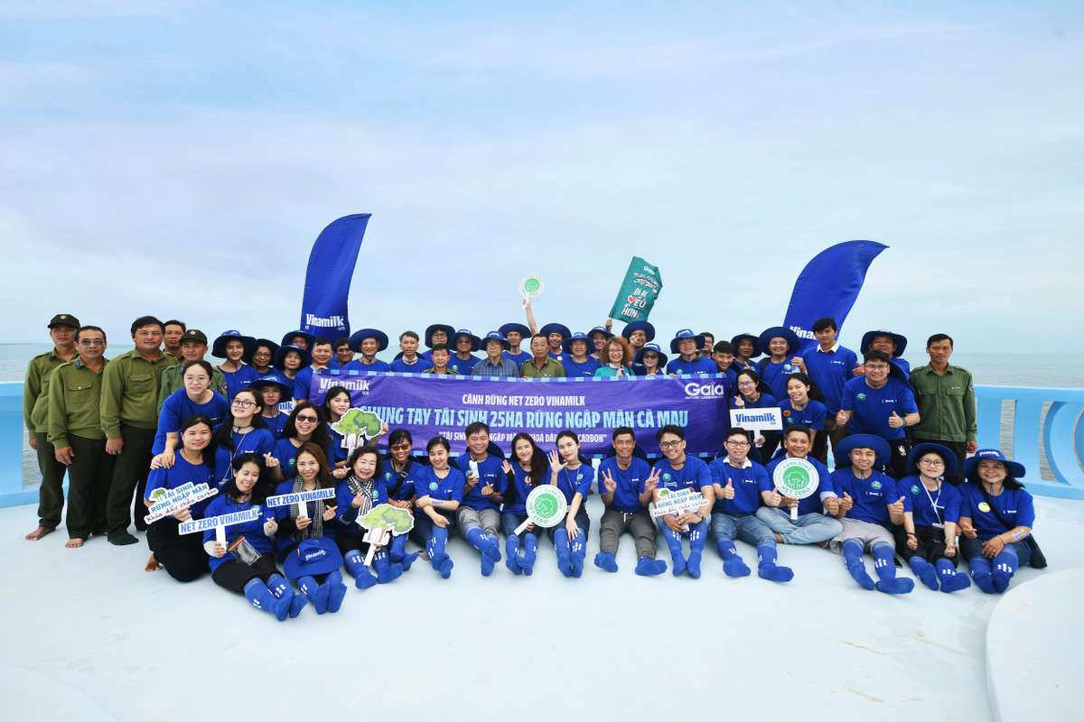 Canh rung Net Zero Vinamilk “Check in” tai cuc Nam To quoc voi du an tai sinh 25 Hecta rung ngap man-Hinh-7