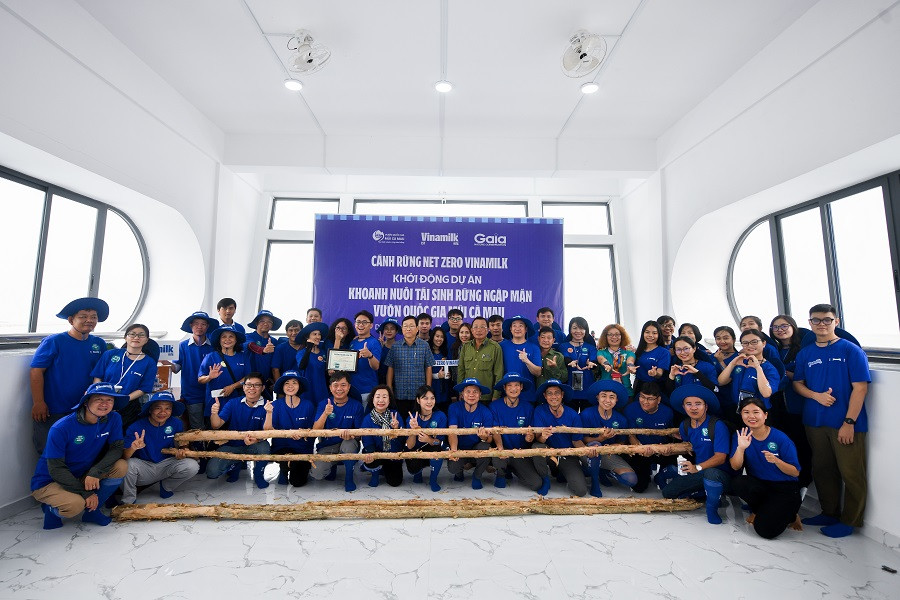 Canh rung Net Zero Vinamilk “Check in” tai cuc Nam To quoc voi du an tai sinh 25 Hecta rung ngap man-Hinh-6