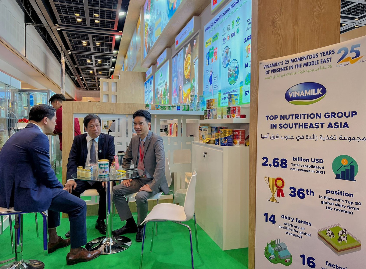 Vinamilk ky thanh cong nhieu hop dong xuat khau, tong gia tri hon 100 trieu USD