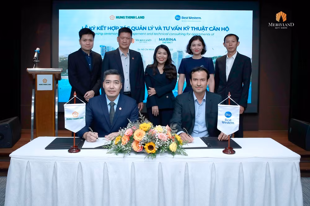 Best Western quan ly & tu van ky thuat can ho tai du an MerryLand Quy Nhon