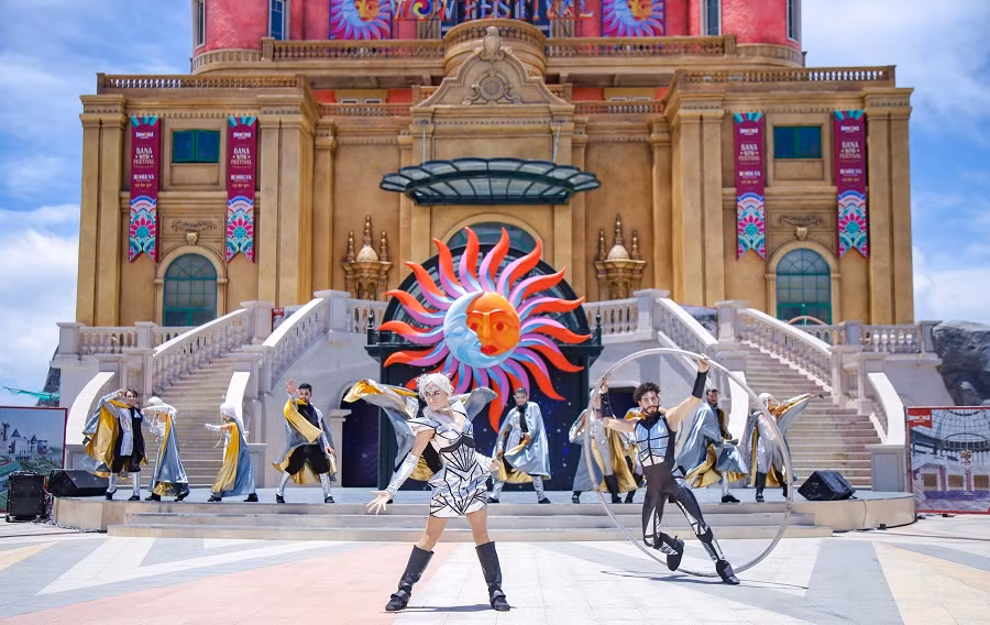 Bà Nà Hills hút khách nhờ chuỗi lễ hội mùa hè hấp dẫn Ba Na Hills hut khach nho chuoi le hoi mua he hap dan