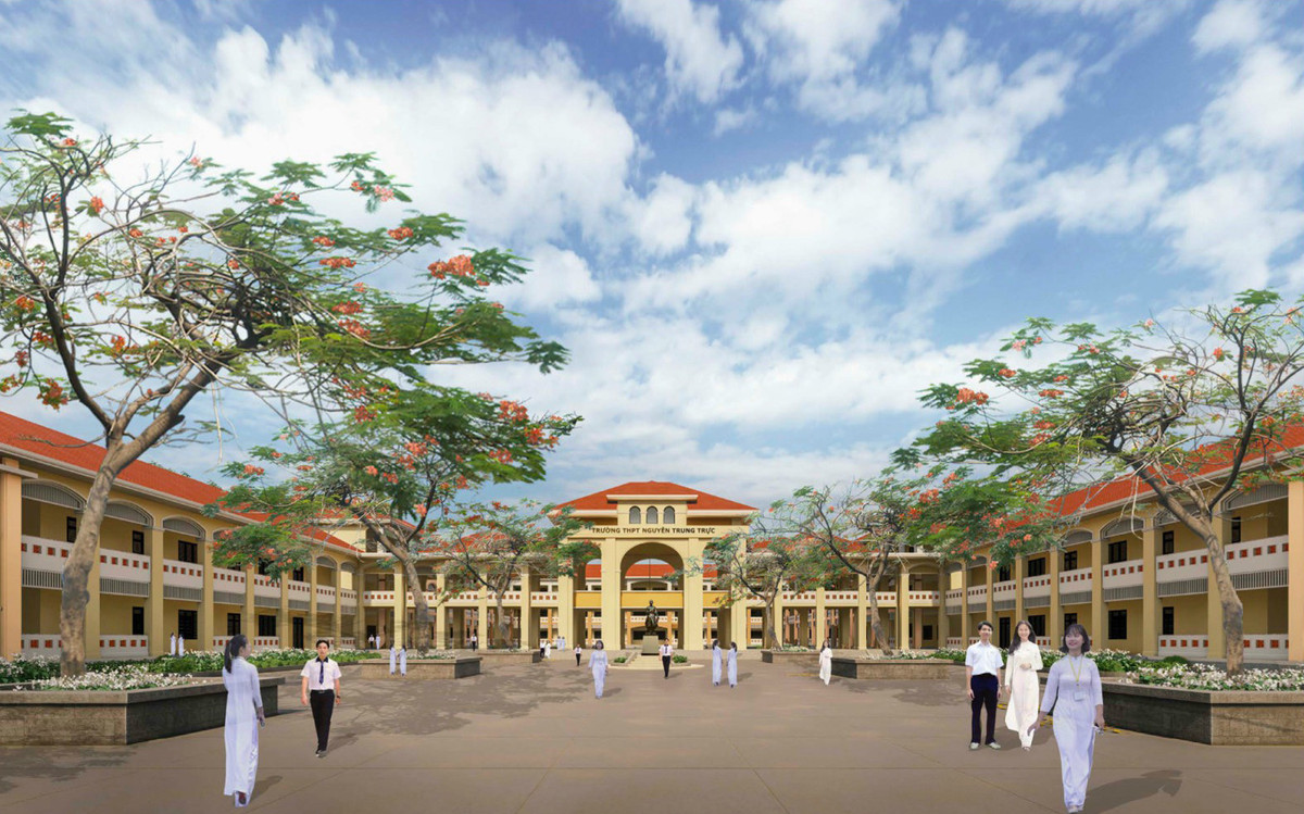Truong THPT Nguyen Trung Truc – Ben Luc (Long An) do VPBank tai tro khanh thanh ngay ngay dau nam hoc moi-Hinh-2
