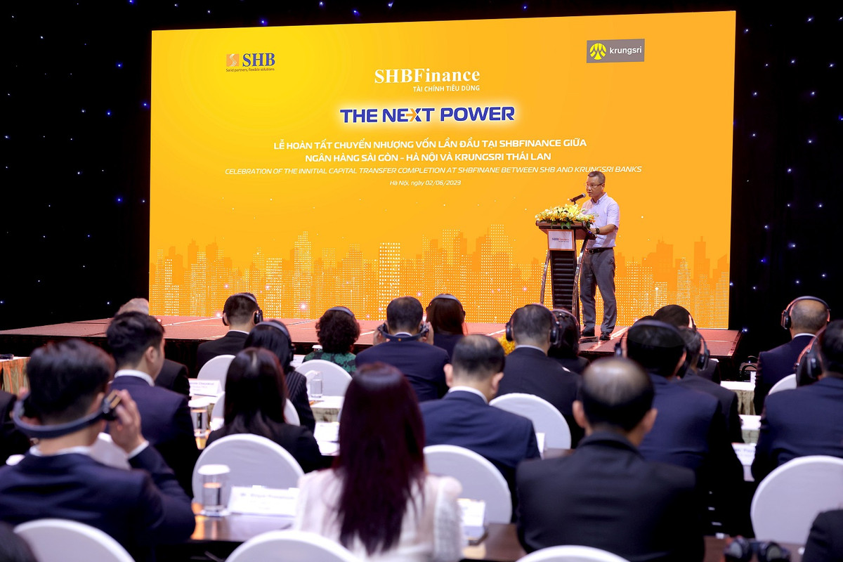 SHBFinance chinh thuc tro thanh thanh vien cua Tap doan Krungsri Thai Lan