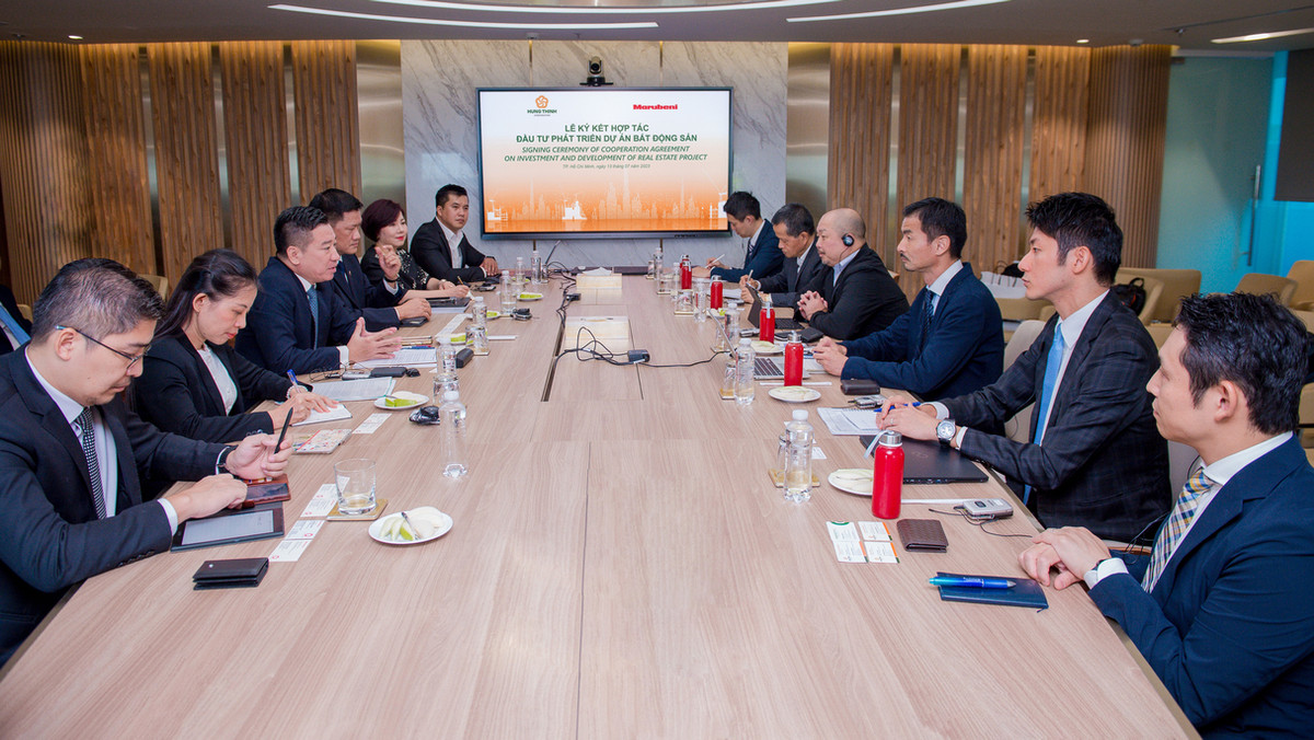 Tap doan Hung Thinh hop tac toan dien voi Tap doan Marubeni (Nhat Ban)-Hinh-3