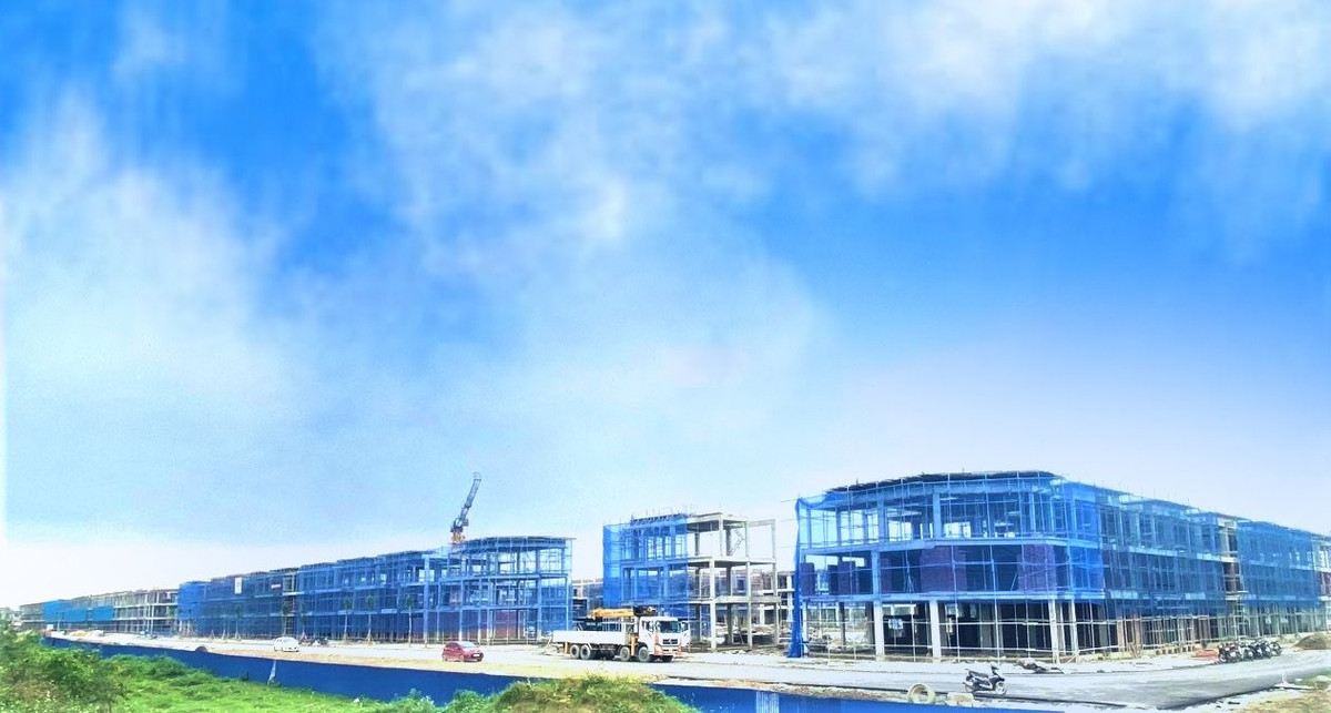 Đẩy nhanh tiến độ Khu dân cư đô thị Bắc Phố Châu 1 Day nhanh tien do Khu dan cu do thi Bac Pho Chau 1