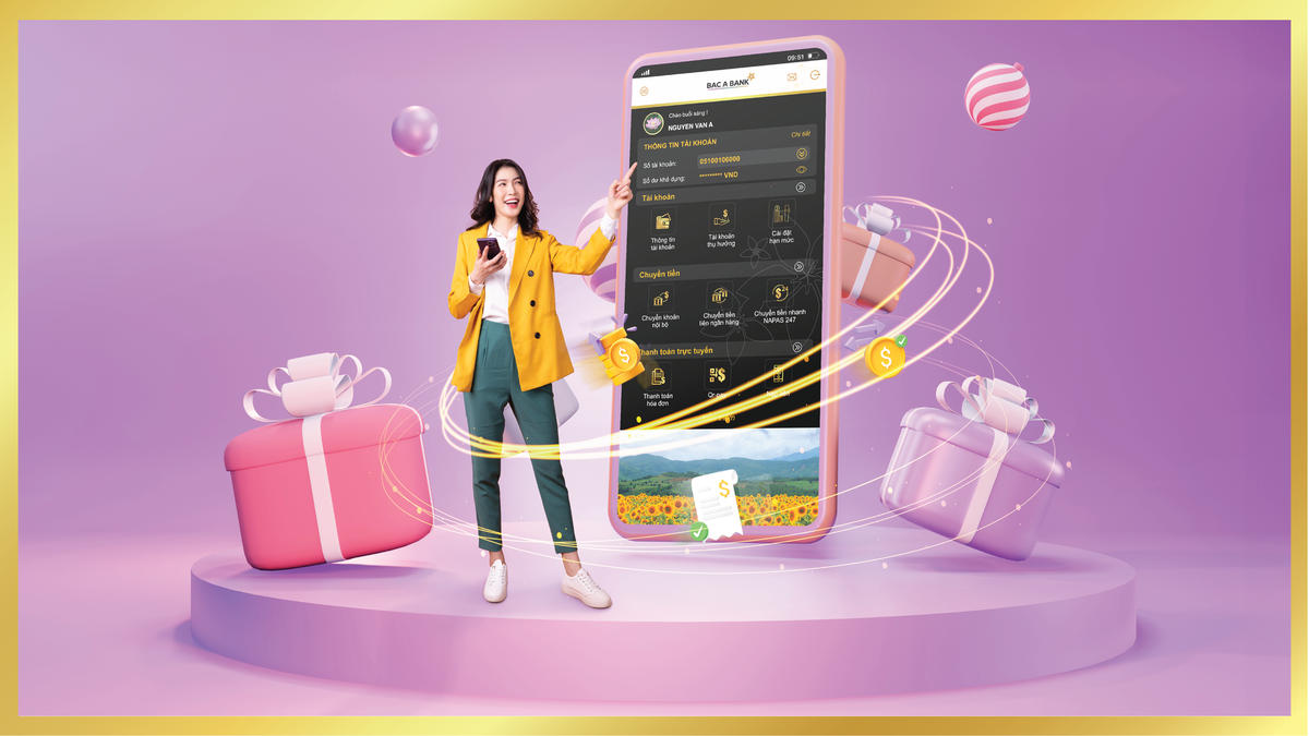 Thanh thoi giao dich- Thoa thich nhan qua cung Bac A Bank